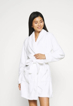 Vêtement De Nuit ANNA FIELD Anna Field Ladies Plush Bathrobe Blanche Femme | GXR-6535639